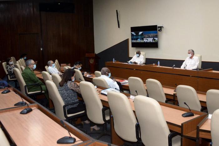 Reunión del grupo de apoyo a la capital