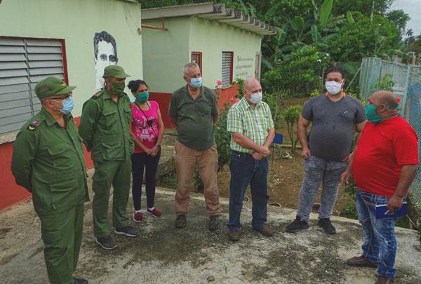 Recorrido de autoridades por municipios para chequear situación epidemiológica