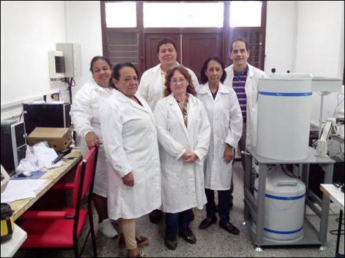 Científicos cubanos que participan en el proyecto de colaboración regional sobre ciencia y tecnología