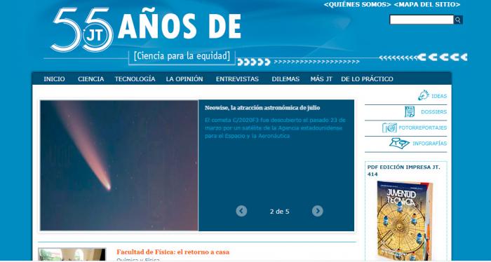 Portada de juventud técnica