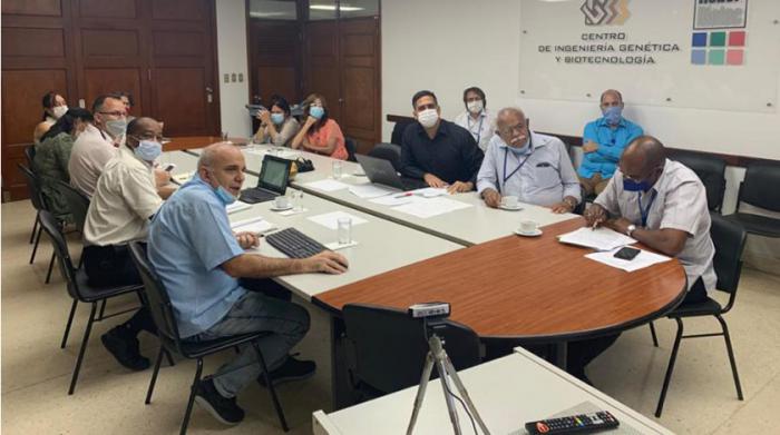 videoconferencia La medicina cubana en la lucha contra la COVID-19