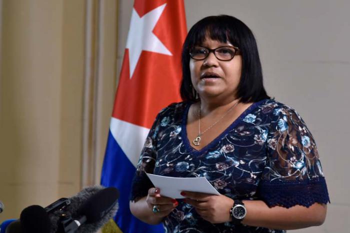 Anayansi Rodríguez, vicecanciller de Cuba