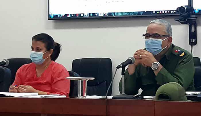 Luís Antonio Torres Iríbar en laReunión consejo de defensa 31 de julio