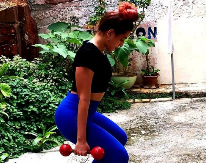Claudia Gurri, atleta de natación