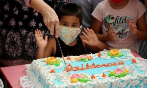 Niños recuperados en Cuba de la Covid-19 celebraron su buen estado de salud