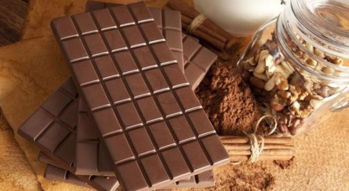 barras de chocolate