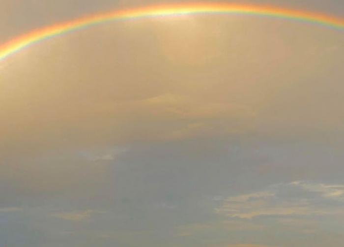 Arcoiris en La Habana