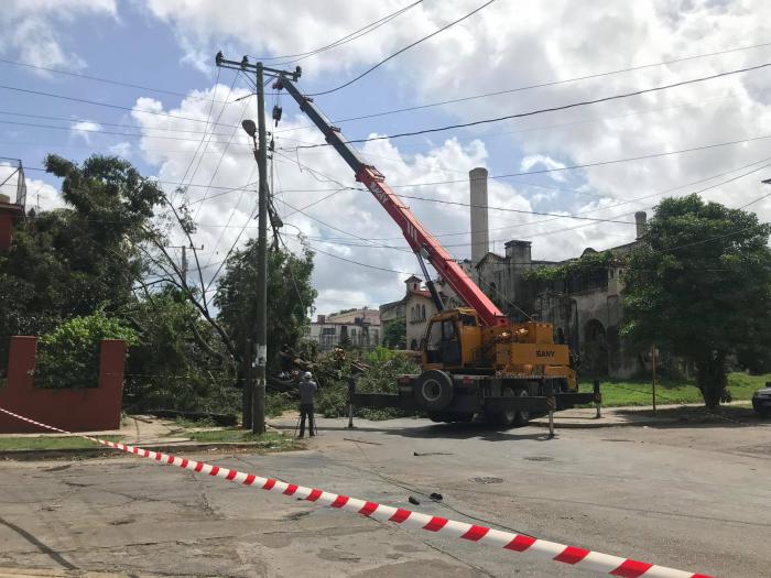 La Habana se recupera tras el paso de la tormenta tropical Laura