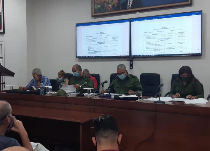 Sesión del Consejo de Defensa de La Habana del 31 de agosto del 2020