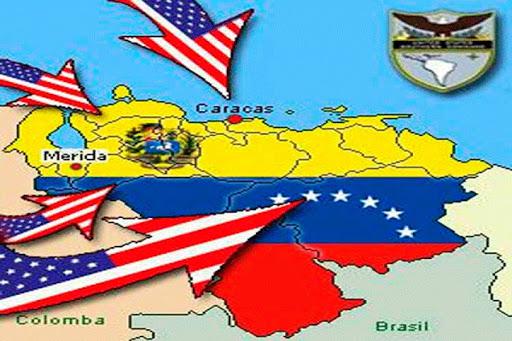 Imagen que representa agresión de Estados Unidos contra Venezuela