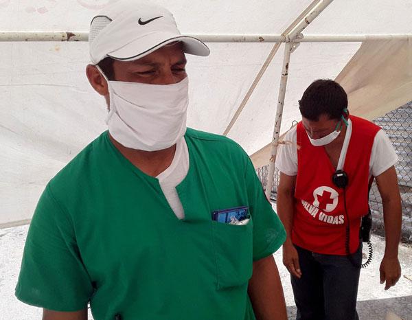 Yunier Batista Álvarez, Jefe de Operaciones y Socorro del Cotorro