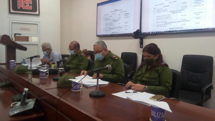 Presidencia del Consejo de Defensa Provincial de este miércoles 16 de septiembre