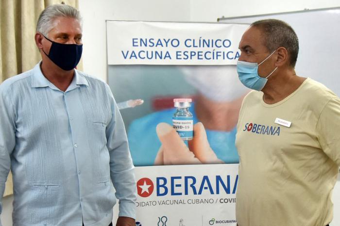 Candidato vacunal cubano Soberana 1