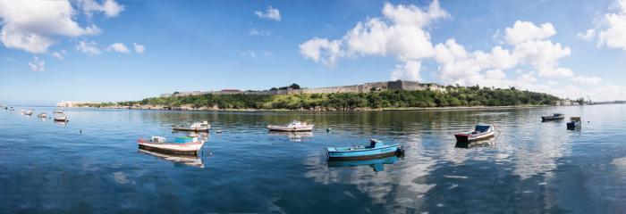 botes en La Habana