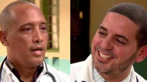 Assel Herrera Correa y Landy Rodríguez Hernández, médicos cubanos secuestrados