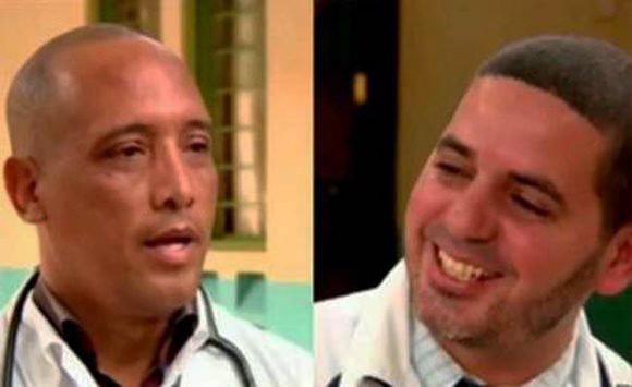 médicos cubanos secuestrados, Assel Herrera Correa y Landy Rodríguez Hernández. 