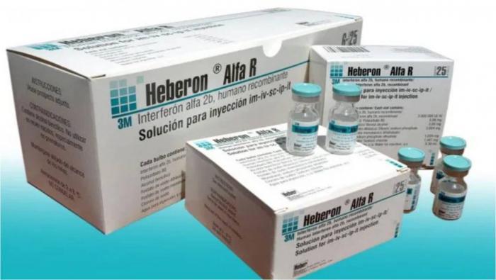 Embace y Medicamento interferón alfa recombinante