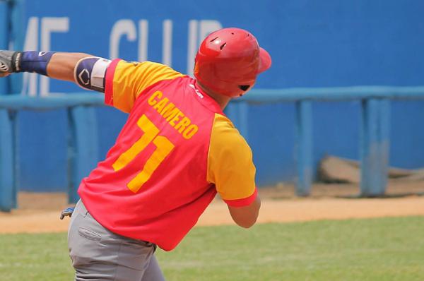 Javier Camero, pelotero de Industriales