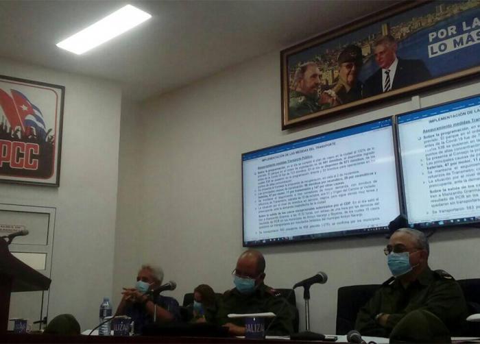 Sesión del Consejo de Defensa de La Habana del 14 de octubre del 2020