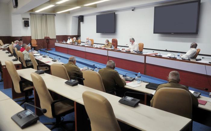 Reunión del Buró Político del Partido Comunista de Cuba