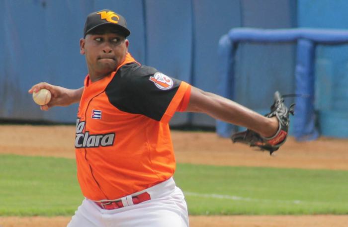 Freddy Asiel Álvarez, jugador de béisbol del equipo Villa Clara
