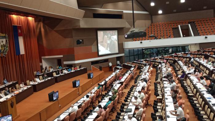 Sesión de la Asamblea Nacional del Poder Popular