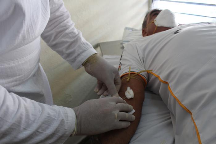 Donaciones de sangre en el Cerro, La habana