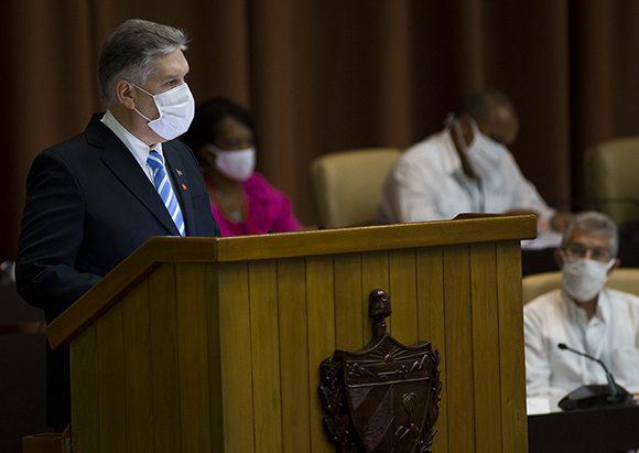 Alejandro Gil Fernández, vice primer ministro y titular de Economía y Planificación