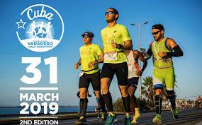 Cartel de promoción de la Media Maratón Varadero 2021