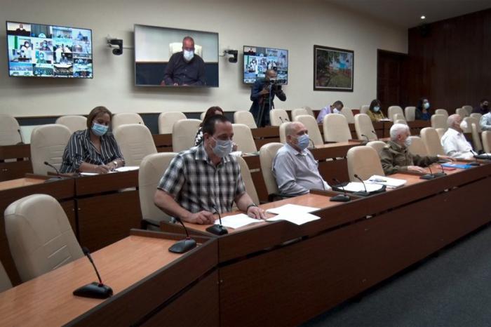 Reunión diaria sobre el coronavirus