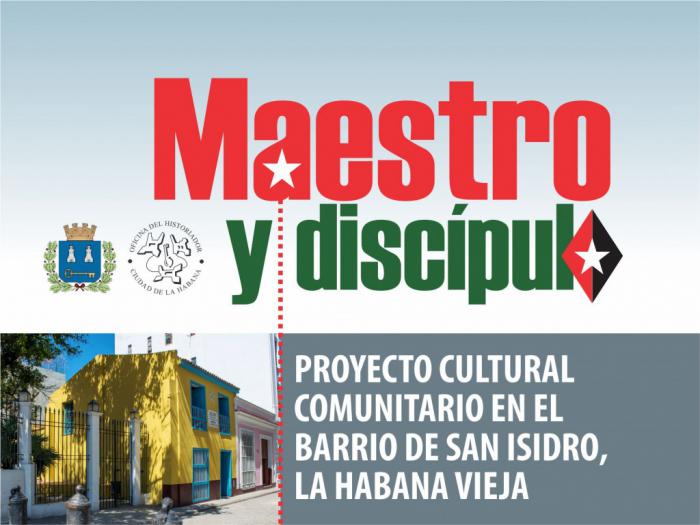 Proyecto cultural Maestro y discípulo