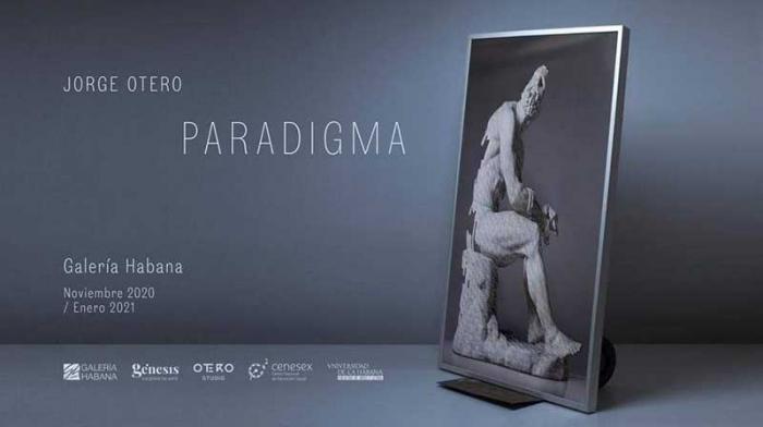 Promoción de Exposición personal de Jorge Otero en Galería Habana