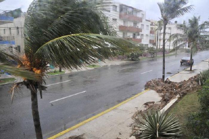 Lluvias en La Habana
