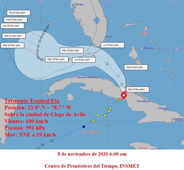 Tormenta tropical Eta