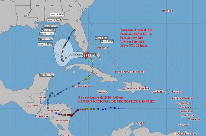 Tormenta tropical Eta