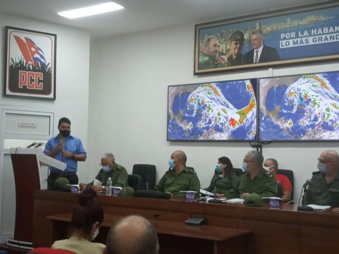 Sesión del Consejo de Defensa de La Habana del lunes 9 de noviembre del 2020