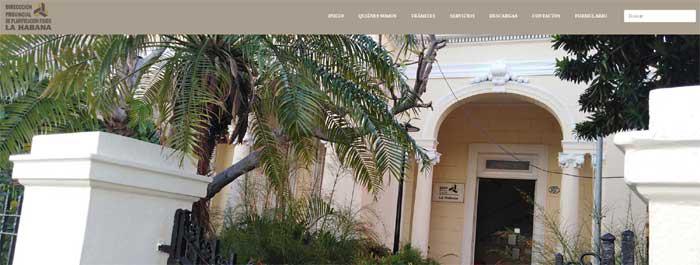Sitio web de la Dirección Provincial de Planificación Física