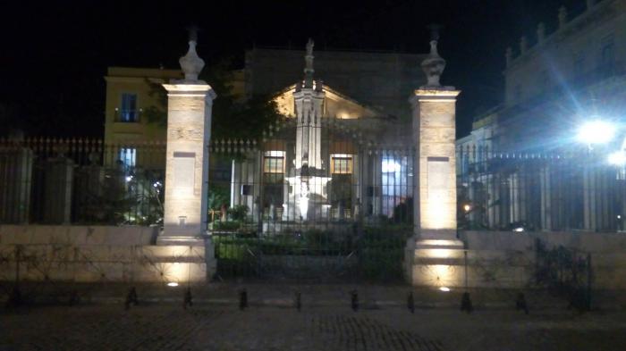 El templete, en La Habana Vieja
