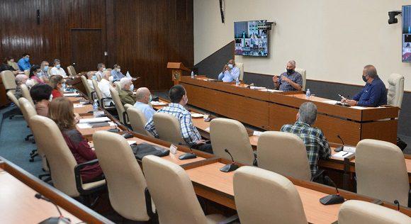 Reunión del Gobierno sobre el coronavirus