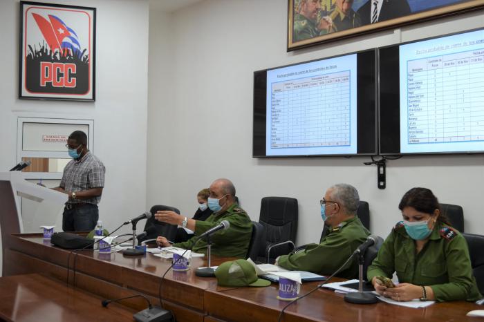 Sesión del Consejo de Defensa de La Habana, del viernes 27 de noviembre del 2020