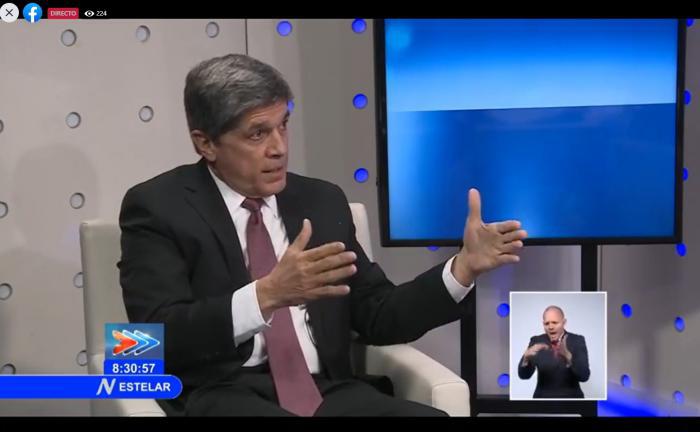 Carlos Fernández de Cossío, Director General para EE.UU. del Ministerio de Relaciones Exteriores de Cuba