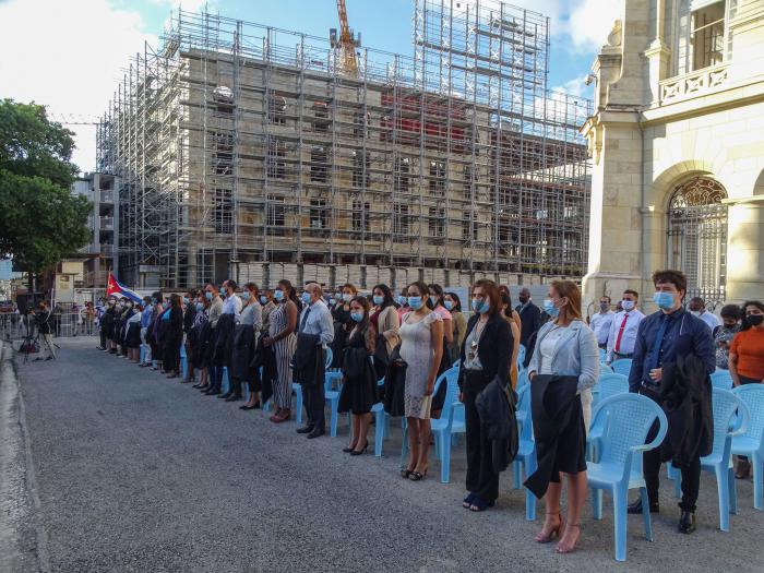 Acto de toma de posesión de Jueces Profesionales Titulares