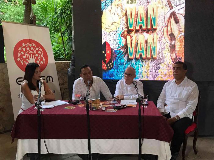 Samuel Formell presenta el disco Mi songo de Los Van Van 