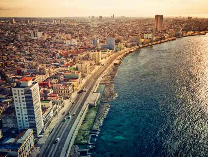 vista aerea de la habana