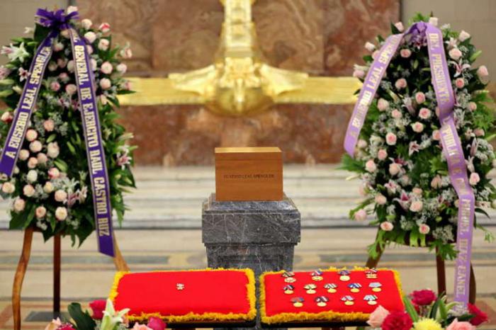 Honras fúnebres a Eusebio Leal