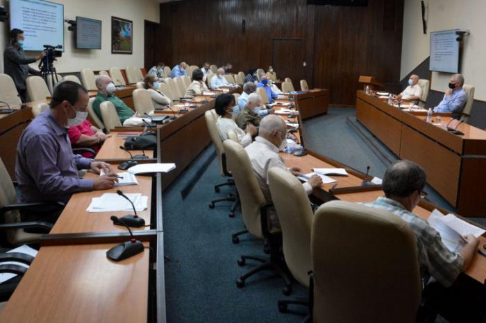 Reunión de chequeo COVID-19