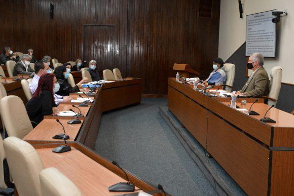 Reunión sobre el coronavirus