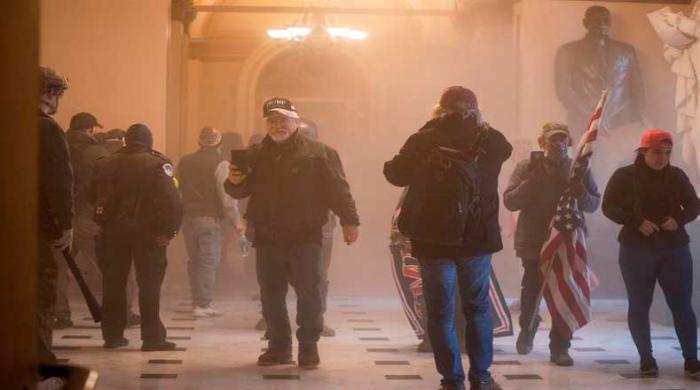 La revuelta o disturbio  en estados unidos