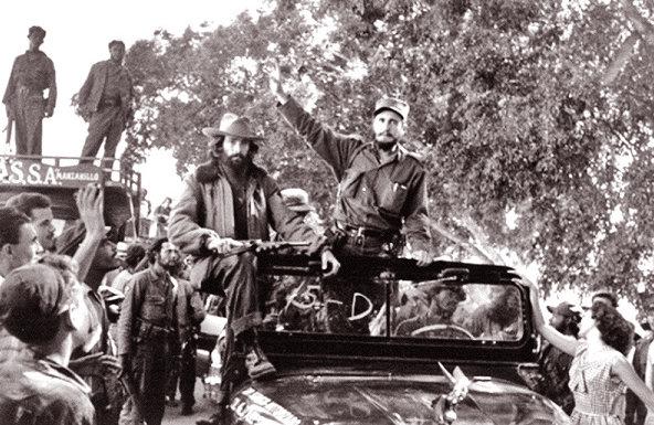 Entrada de Fidel a La Habana en enero de 1959