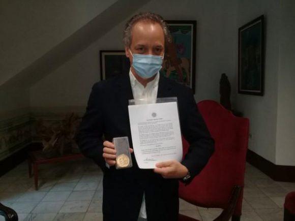 Distinción Félix Varela post mortem para Eusebio Leal